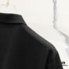 6931a11bccd8ab3d7af95033 PRADA Men's Polo Shirt with Lapel, Nylon Pocket Zipper Design, Brand Triangle Logo Metal Badge