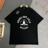 Prada 320g Heavyweight Cotton Loose-Fit T-Shirt with 3D Embossed Logo Design
