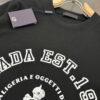 Prada 320g Heavyweight Cotton Loose-Fit T-Shirt with 3D Embossed Logo Design