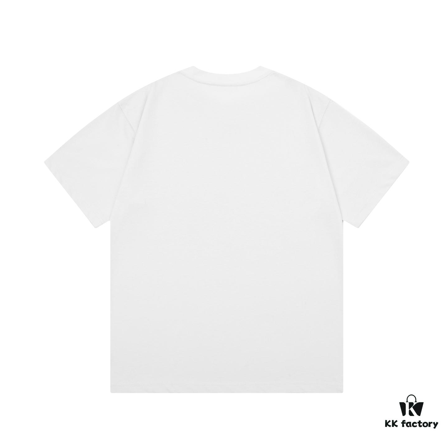 6931a11dccd8ab3d7af95064 PRADA*Prada* Loose Fit Printed Logo Design Spring Summer New Fashion Crew Neck Short Sleeve T-Shirt, Soft and Comfortable Unisex Wear, Versatile Casual Essential