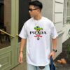 6931a11dccd8ab3d7af95065 PRADA*Prada* Loose Fit Printed Logo Design Spring Summer New Fashion Crew Neck Short Sleeve T-Shirt, Soft and Comfortable Unisex Wear, Versatile Casual Essential