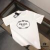 6931a11dccd8ab3d7af95067 PRADA 25SS Summer New Arrival Crew Neck Short Sleeve T-Shirt! 270g Premium Heavyweight Cotton Fabric with Excellent Hand Feel and Texture, Slim Fit Tailoring for a Clean and Sharp Look, Exquisite Stitching, Great Silhouette, Highly Breathable, Stylish and Versatile for All Ages – Essential Wardrobe Piece for Men