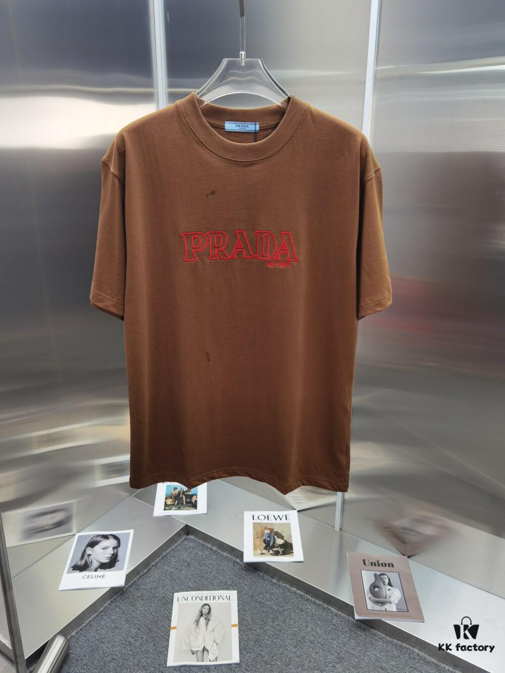 6931a11fccd8ab3d7af95080 PR*DA Embroidered Premium Version Short Sleeve T-Shirt (Unisex)