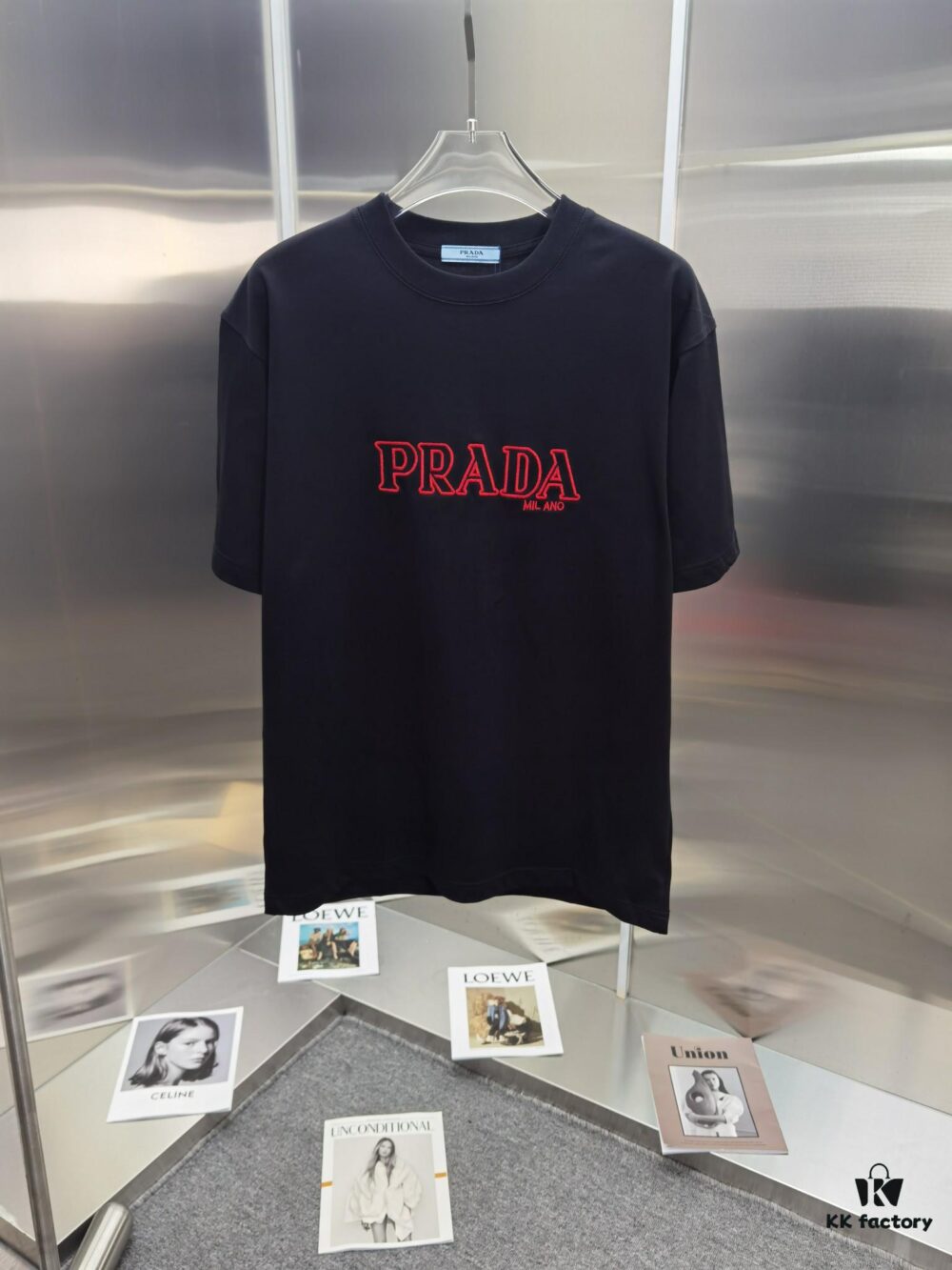 6931a11fccd8ab3d7af95086 PR*DA Embroidered Premium Version Short Sleeve T-Shirt (Unisex)