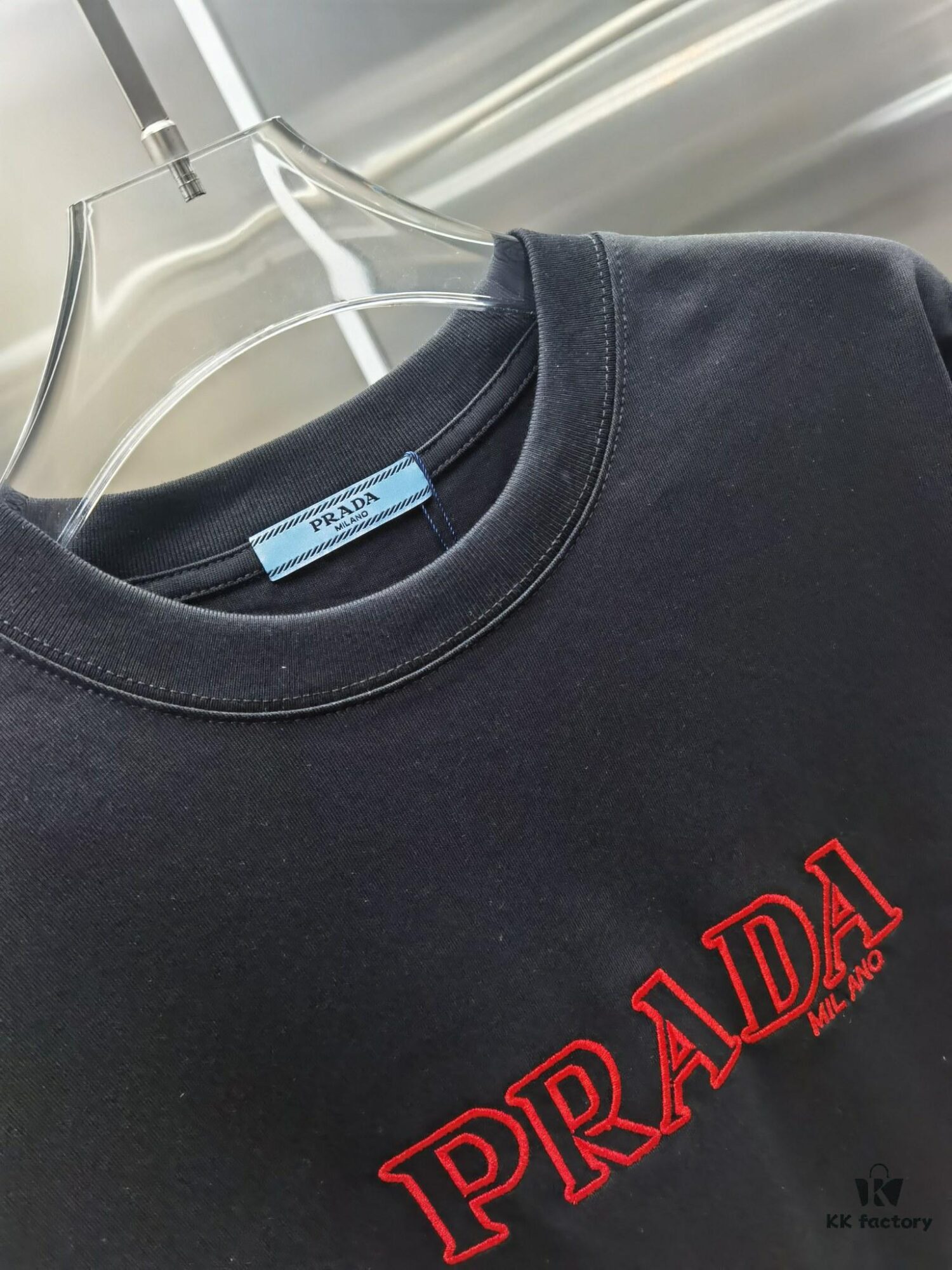 6931a11fccd8ab3d7af95089 PR*DA Embroidered Premium Version Short Sleeve T-Shirt (Unisex)