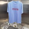 6931a11fccd8ab3d7af95092 PR*DA Embroidered Short Sleeve T-Shirt (Top-tier Version, Different from Standard Stock)