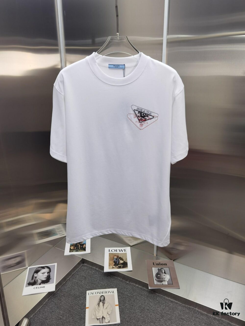 6931a120ccd8ab3d7af95098 PR*DA Embroidered Premium Version Short Sleeve T-Shirt (Unisex)