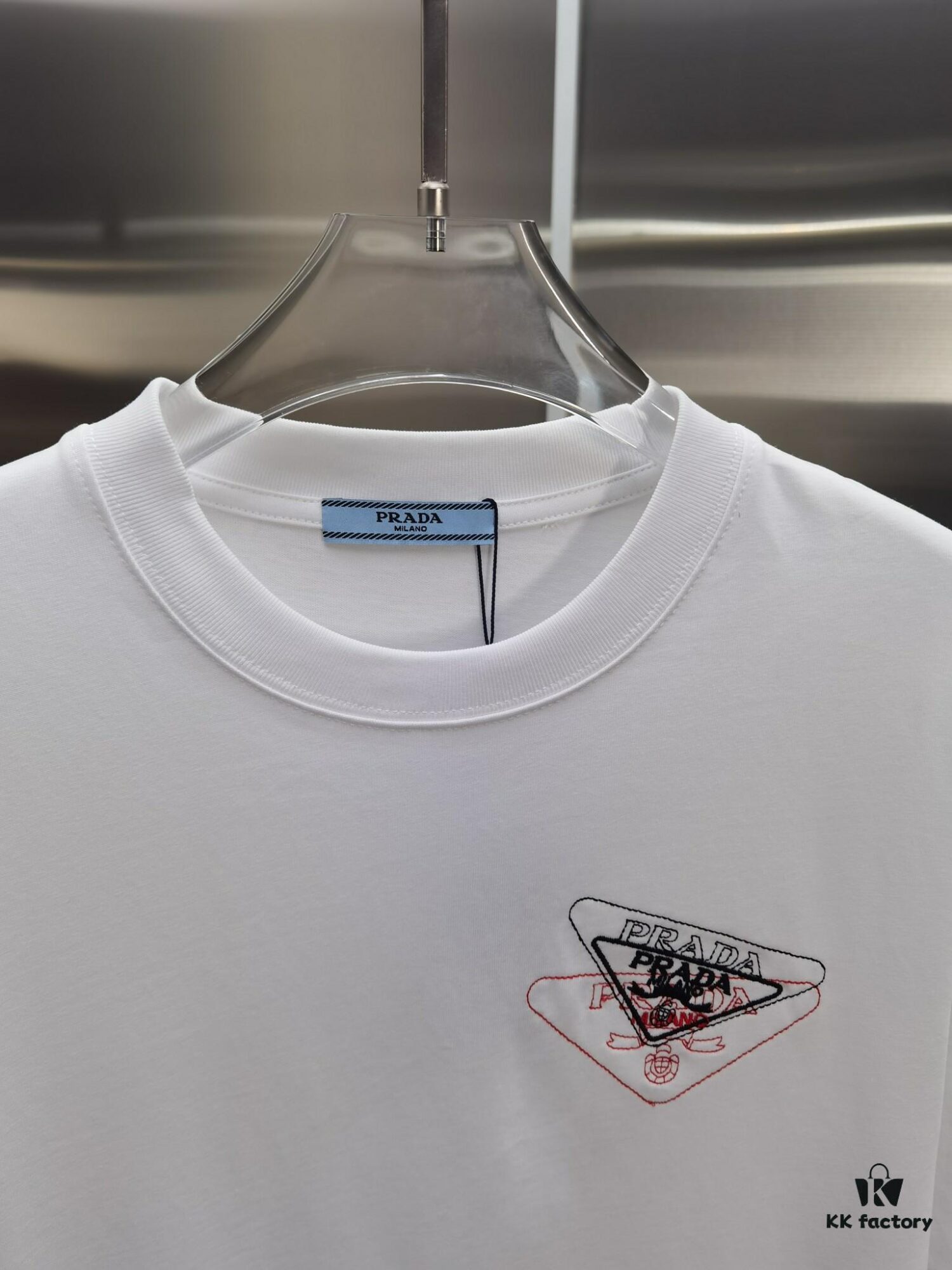 6931a120ccd8ab3d7af9509a PR*DA Embroidered Premium Version Short Sleeve T-Shirt (Unisex)