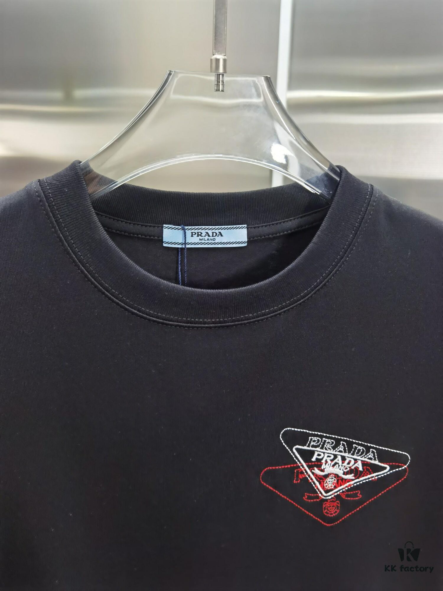 6931a120ccd8ab3d7af950a0 PR*DA Embroidered Premium Version Short Sleeve T-Shirt (Unisex Design)