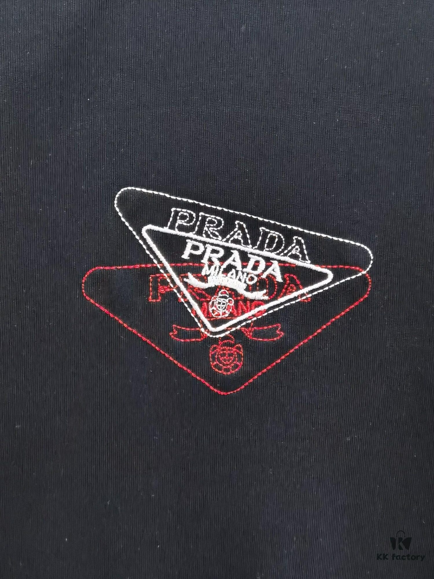 6931a120ccd8ab3d7af950a2 PR*DA Embroidered Premium Version Short Sleeve T-Shirt (Unisex Design)