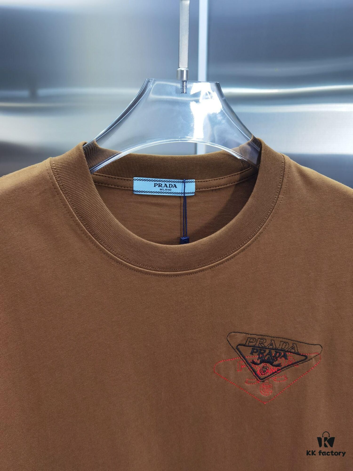 6931a120ccd8ab3d7af950a6 PR*DA Embroidered Premium Short Sleeve T-Shirt (Top Quality, Distinct from Standard Version)