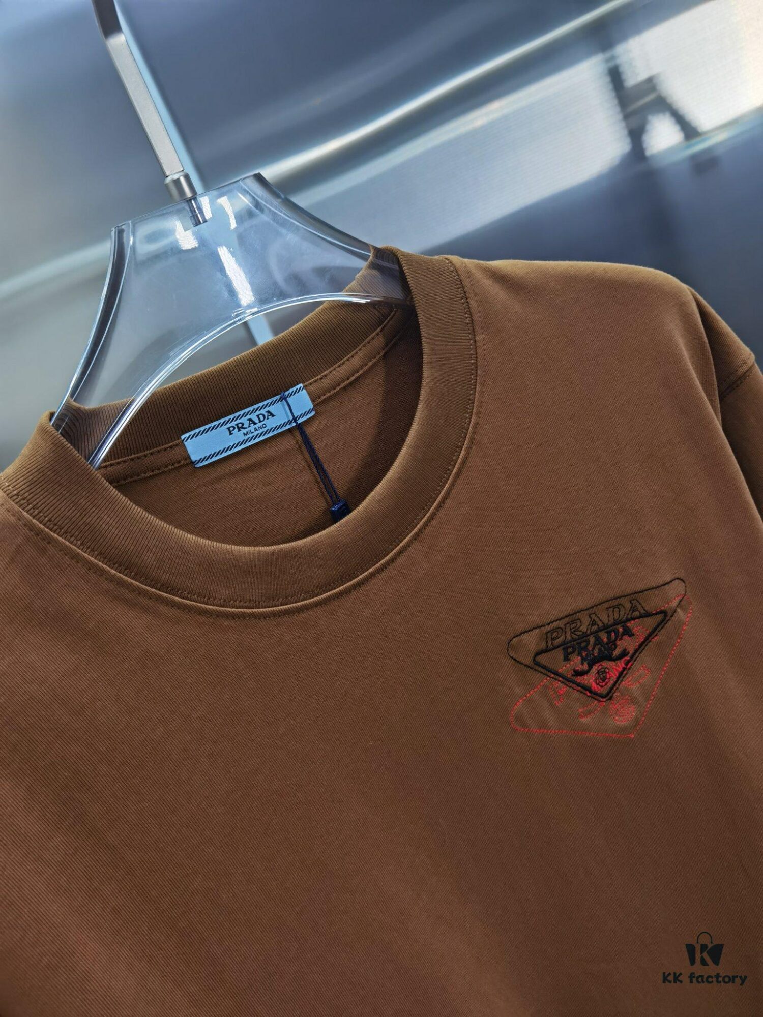 6931a120ccd8ab3d7af950a7 PR*DA Embroidered Premium Short Sleeve T-Shirt (Top Quality, Distinct from Standard Version)