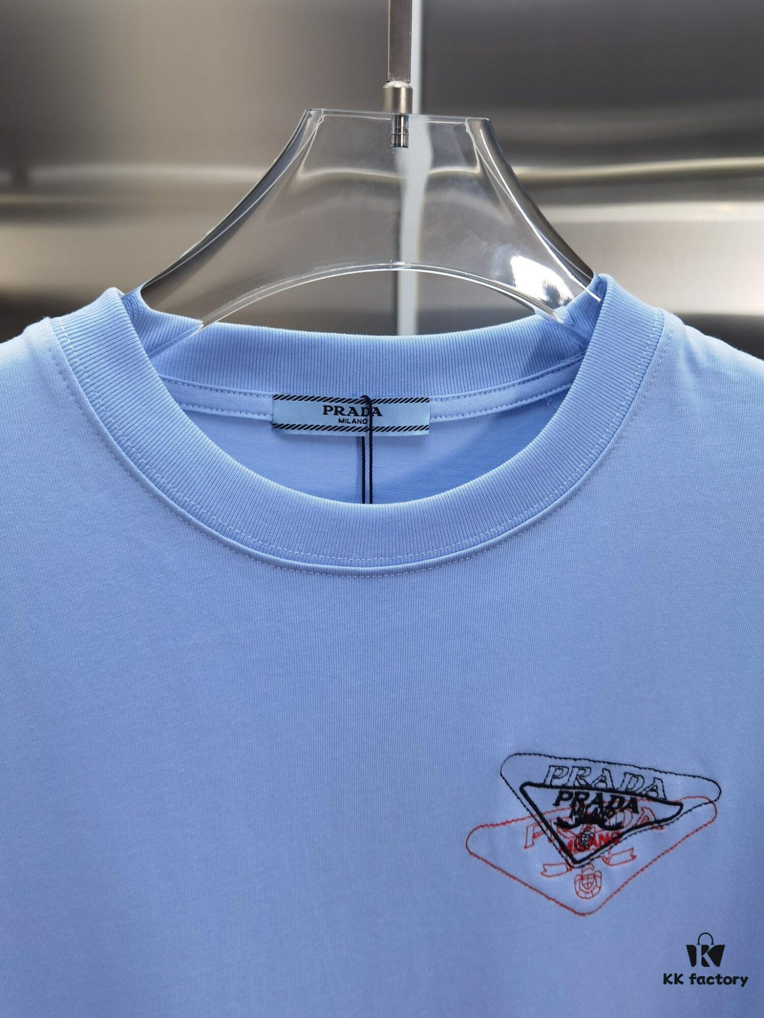 6931a121ccd8ab3d7af950ac PR*DA Embroidered Premium Version Short Sleeve T-Shirt (Unisex Design)
