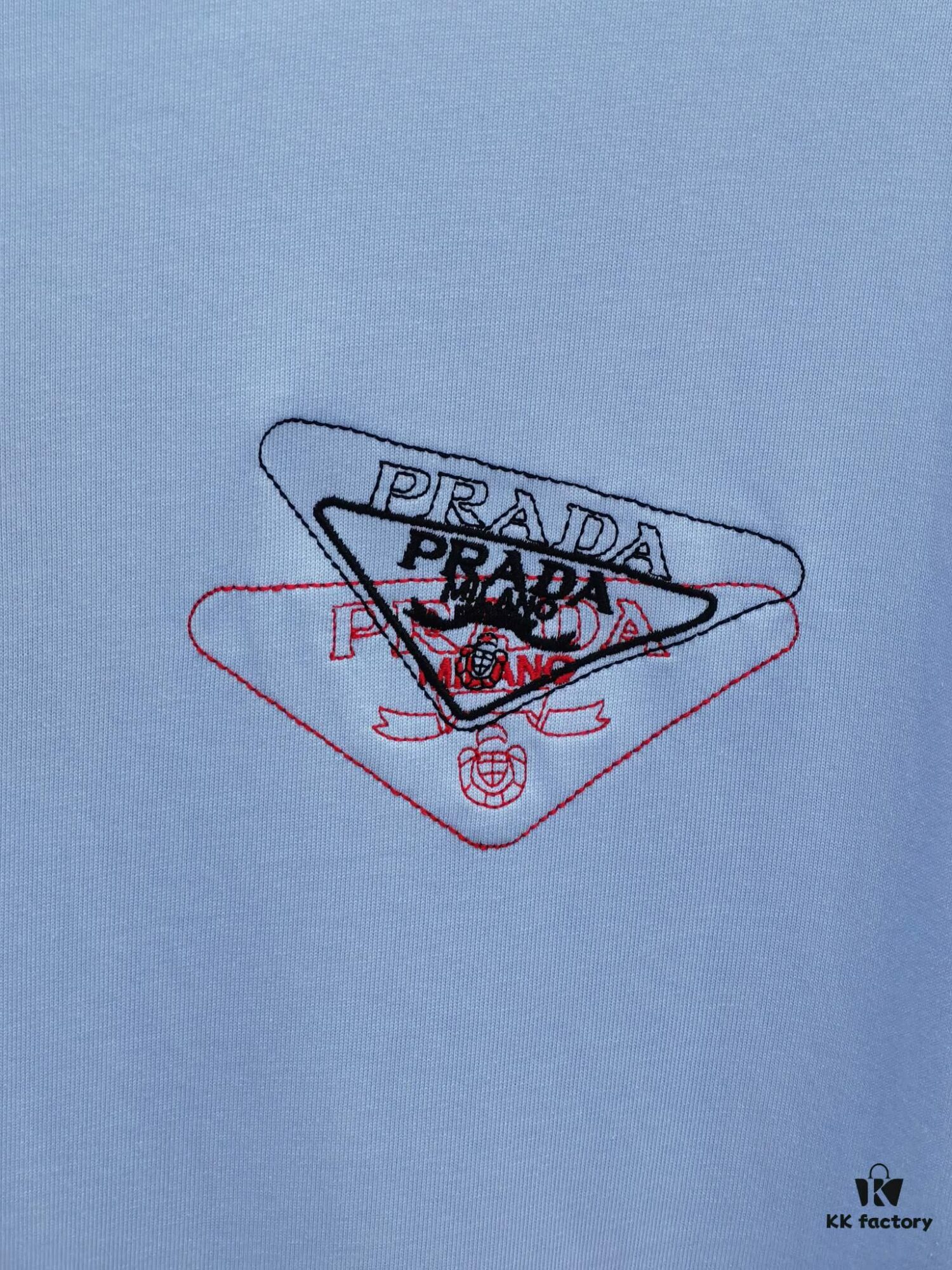 6931a121ccd8ab3d7af950ae PR*DA Embroidered Premium Version Short Sleeve T-Shirt (Unisex Design)