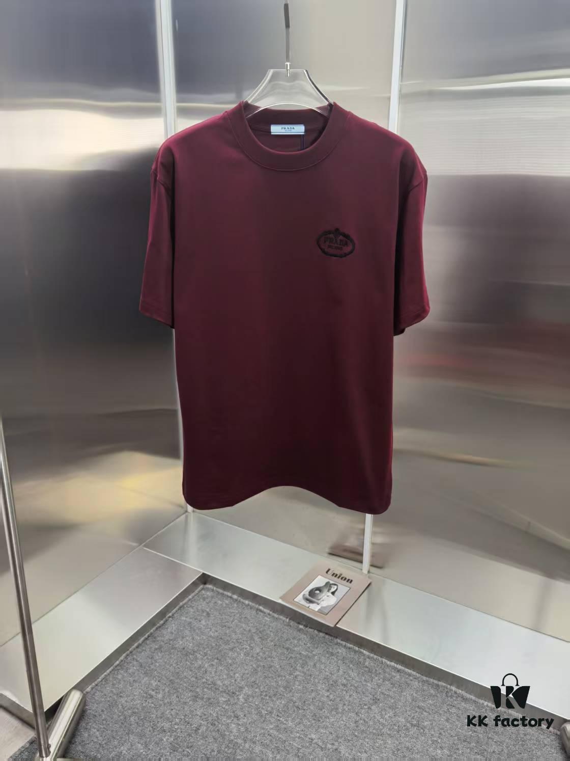 PR*DA Embroidered Premium Version Short Sleeve T-Shirt (Unisex)