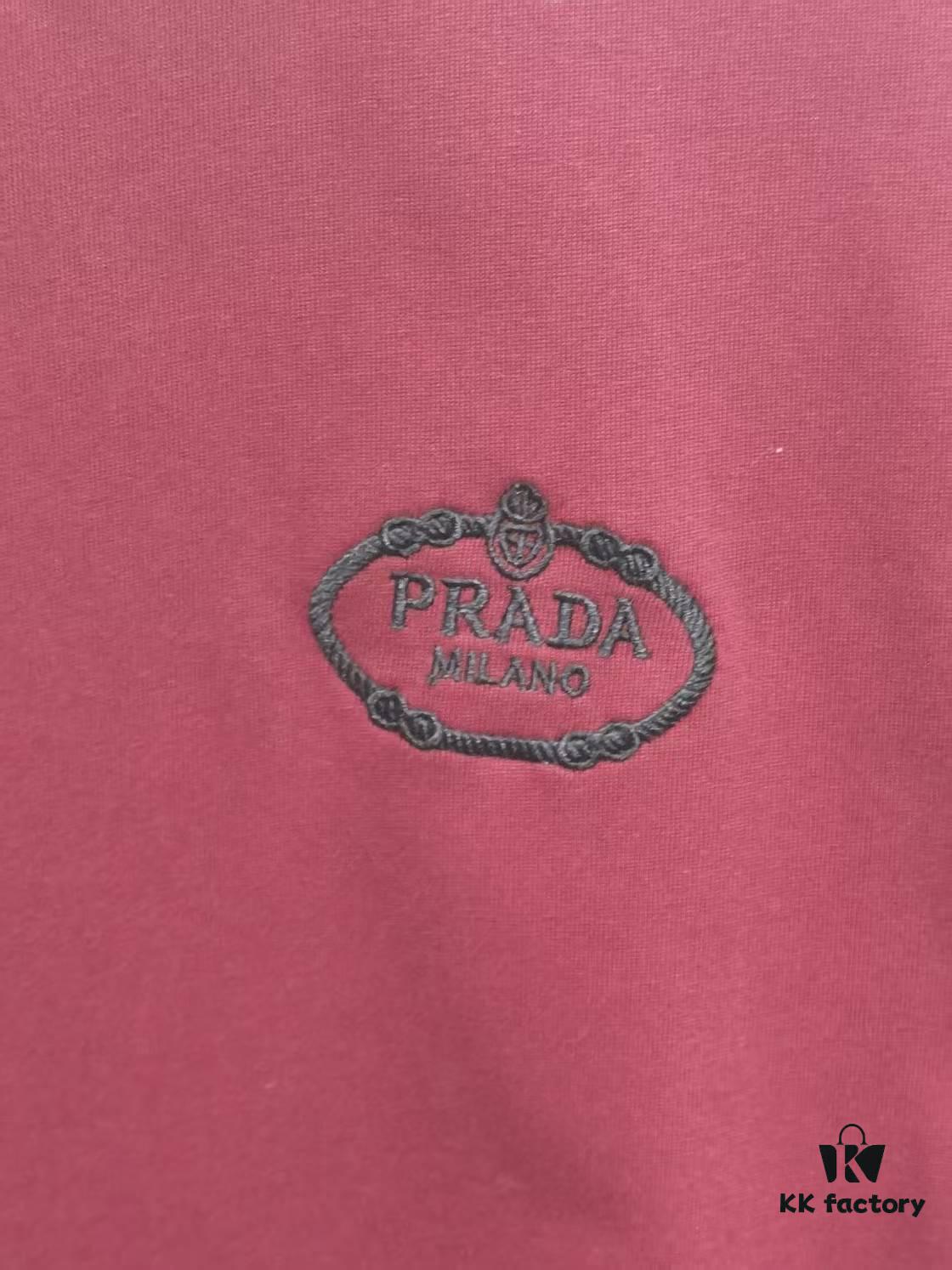 PR*DA Embroidered Premium Version Short Sleeve T-Shirt (Unisex)