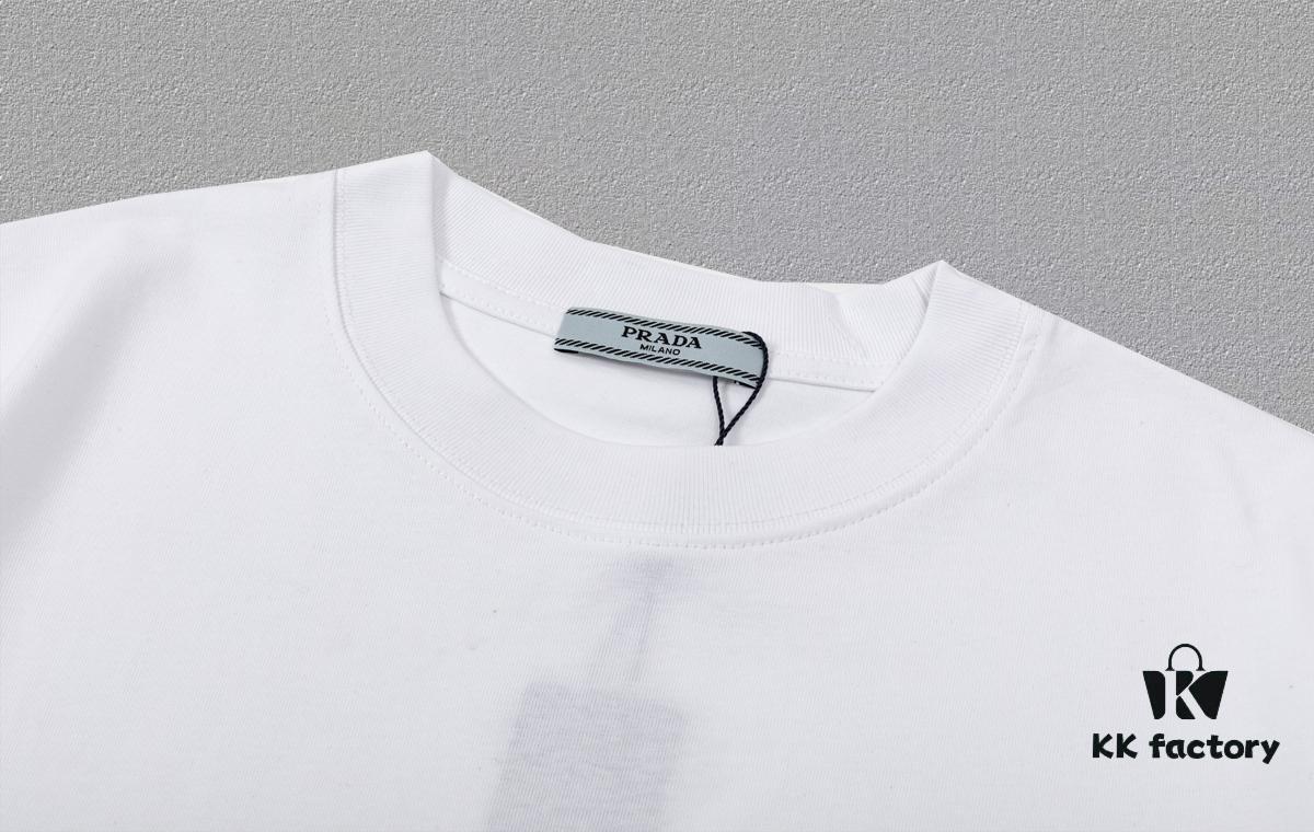 6931a122ccd8ab3d7af950c9 PR*DA Embroidered Short Sleeve T-Shirt (Premium Quality, Dual-Yarn 100% Cotton)