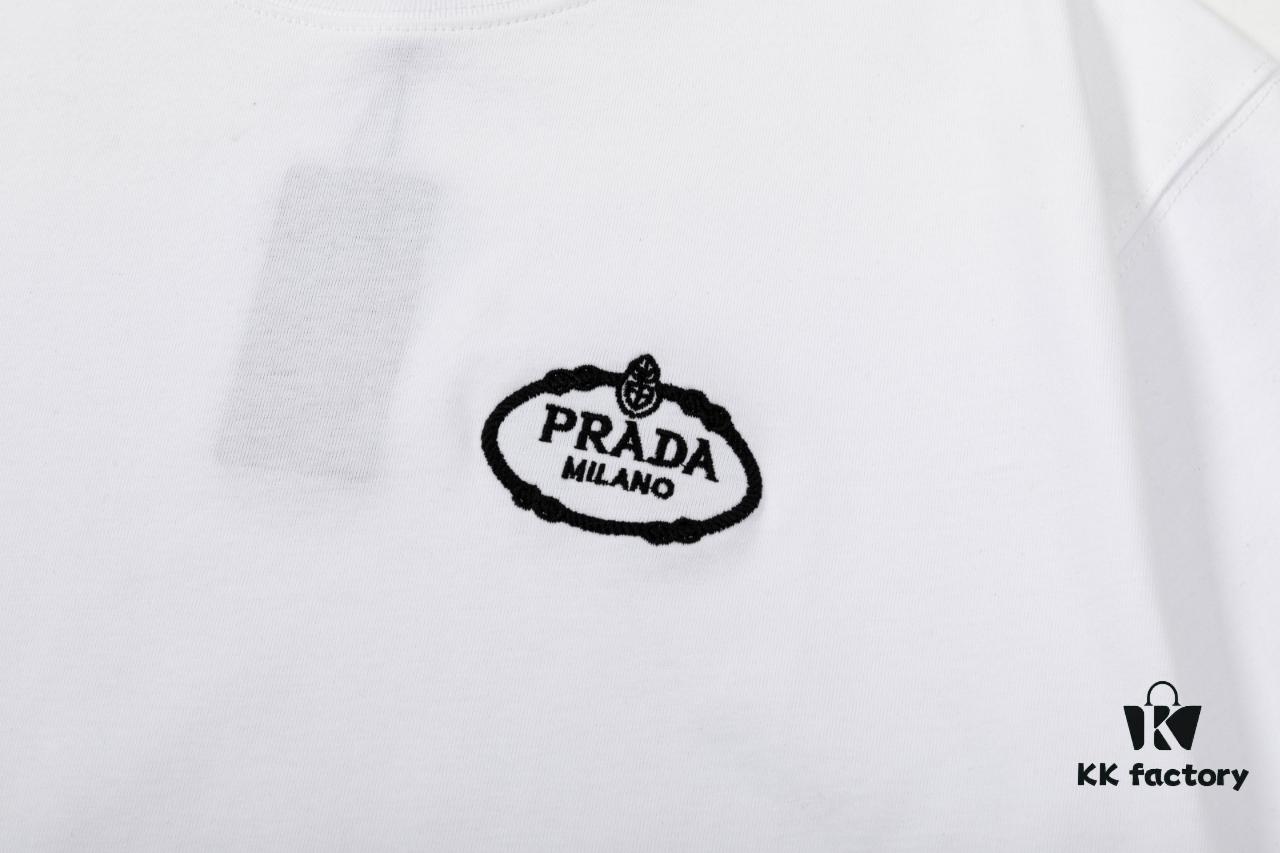 6931a122ccd8ab3d7af950cb PR*DA Embroidered Short Sleeve T-Shirt (Premium Quality, Dual-Yarn 100% Cotton)