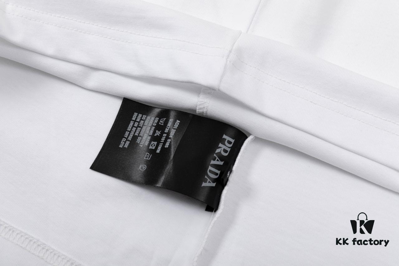 6931a122ccd8ab3d7af950cf PR*DA Embroidered Short Sleeve T-Shirt (Premium Quality, Dual-Yarn 100% Cotton)