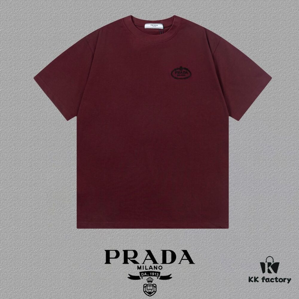 6931a123ccd8ab3d7af950e1 PR*DA Embroidered Premium Short Sleeve T-Shirt (Top-tier Quality, Distinct from Generic Versions)