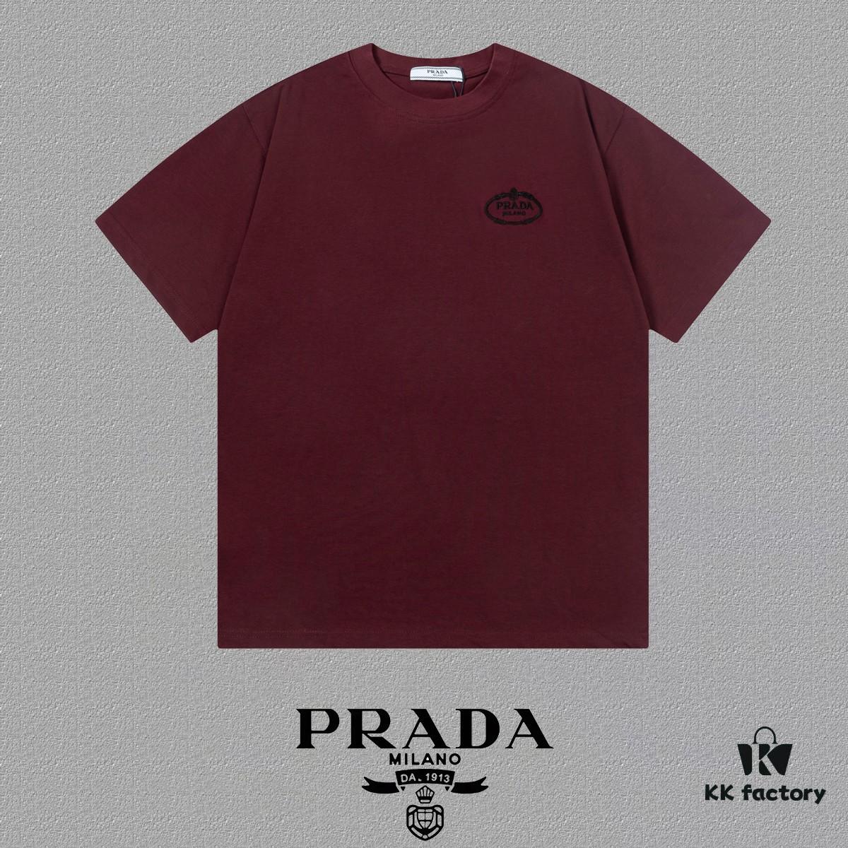 6931a123ccd8ab3d7af950e1 PR*DA Embroidered Premium Short Sleeve T-Shirt (Top-tier Quality, Distinct from Generic Versions)
