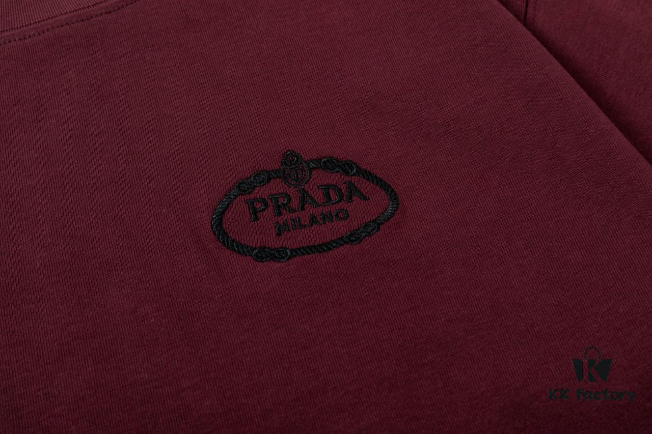 6931a124ccd8ab3d7af950e5 PR*DA Embroidered Premium Short Sleeve T-Shirt (Top-tier Quality, Distinct from Generic Versions)