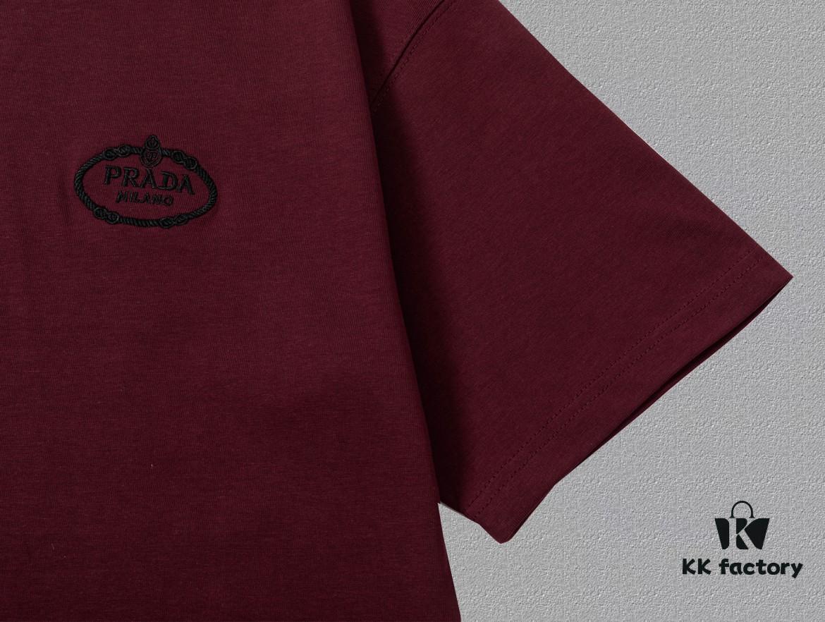 6931a124ccd8ab3d7af950e6 PR*DA Embroidered Premium Short Sleeve T-Shirt (Top-tier Quality, Distinct from Generic Versions)