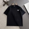PRADA High-Quality 2025 Spring/Summer New Men's Tie-Dye Washed Short-Sleeve T-Shirt