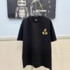 6931a12eccd8ab3d7af951b0 FENDI Men's 3D Embroidered Cotton Short Sleeve T-Shirt, Premium 280g Double-Layer Cotton Fabric, Comfortable and Soft, Spring/Summer New Arrival