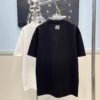 6931a12eccd8ab3d7af951b3 FENDI Men's 3D Embroidered Cotton Short Sleeve T-Shirt, Premium 280g Double-Layer Cotton Fabric, Comfortable and Soft, Spring/Summer New Arrival