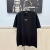 6931a12eccd8ab3d7af951b9 FENDI Men's Premium Cotton Short-Sleeve T-Shirt with 3D Embroidery, Spring and Summer New Arrival