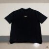 6931a12eccd8ab3d7af951be FENDI Men's Premium Cotton Short-Sleeve T-Shirt with 3D Embroidery, Spring and Summer New Arrival
