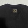 6931a12eccd8ab3d7af951bf FENDI Men's Premium Cotton Short-Sleeve T-Shirt with 3D Embroidery, Spring and Summer New Arrival