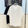 6931a12fccd8ab3d7af951c4 FENDI Men's Premium Cotton Embroidered Casual Short Sleeve T-Shirt, 280g Double-Layer Cotton Fabric, 3D High-End Embroidery, Spring and Summer New Arrival