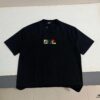 6931a12fccd8ab3d7af951c6 FENDI Men's Premium Cotton Embroidered Casual Short Sleeve T-Shirt, 280g Double-Layer Cotton Fabric, 3D High-End Embroidery, Spring and Summer New Arrival