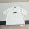 6931a12fccd8ab3d7af951c7 FENDI Men's Premium Cotton Embroidered Casual Short Sleeve T-Shirt, 280g Double-Layer Cotton Fabric, 3D High-End Embroidery, Spring and Summer New Arrival