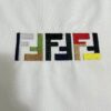 6931a12fccd8ab3d7af951c9 FENDI Men's Premium Cotton Embroidered Casual Short Sleeve T-Shirt, 280g Double-Layer Cotton Fabric, 3D High-End Embroidery, Spring and Summer New Arrival