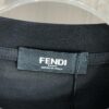 6931a12fccd8ab3d7af951cf FENDI Fendi 2025 Spring/Summer New Arrival Round Neck Short Sleeve T-Shirt with Hand-Painted Front and Back Print, Made from 320g Double-Yarn Combed Cotton, Slightly Loose Fit, Soft and Substantial Fabric, Unisex Design