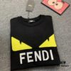 6931a133ccd8ab3d7af9521d New FENDI Monogram 'Big Demon Eye' Jacquard Knit Short-Sleeve T-Shirt Unisex