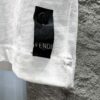 6931a135ccd8ab3d7af95241 FENDI* Fendi Candy-Colored Embroidered Short Sleeve T-Shirt