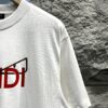 6931a136ccd8ab3d7af95253 FENDI Fluorescent Letter Print Short-Sleeve T-Shirt