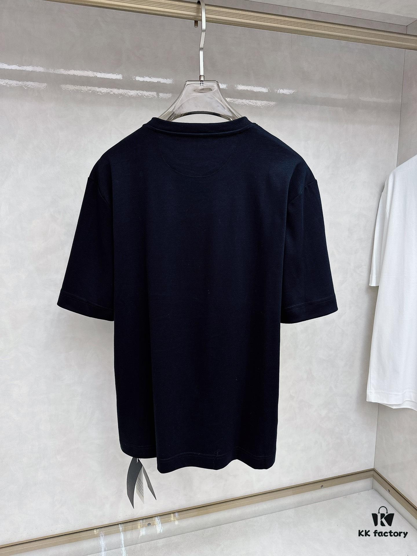 6931a137ccd8ab3d7af95273 FENDI FF Metal Short Sleeve T-Shirt
