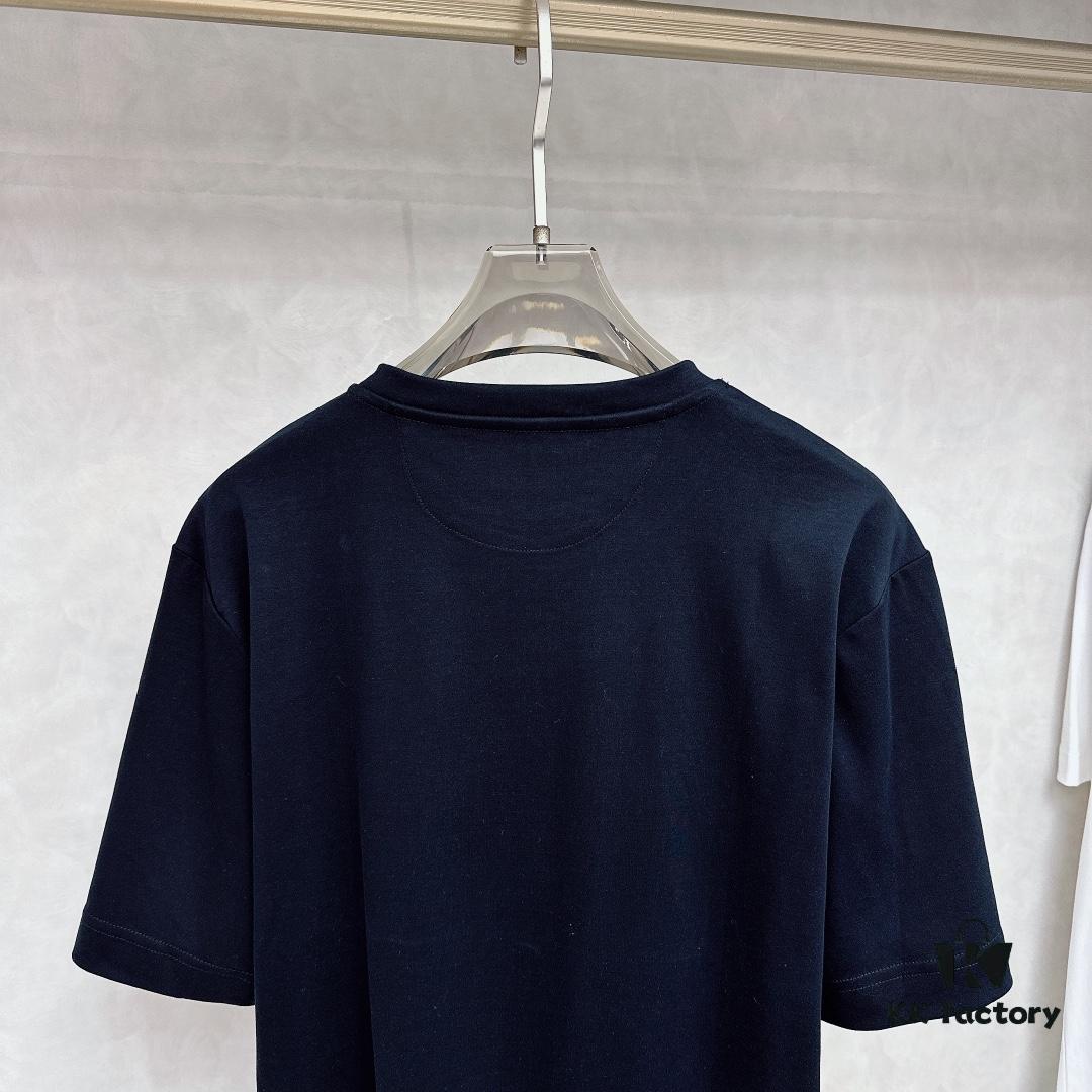 6931a137ccd8ab3d7af95274 FENDI FF Metal Short Sleeve T-Shirt