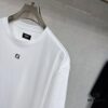 6931a138ccd8ab3d7af95278 FENDI FENDI Metal FF Short Sleeve T-Shirt