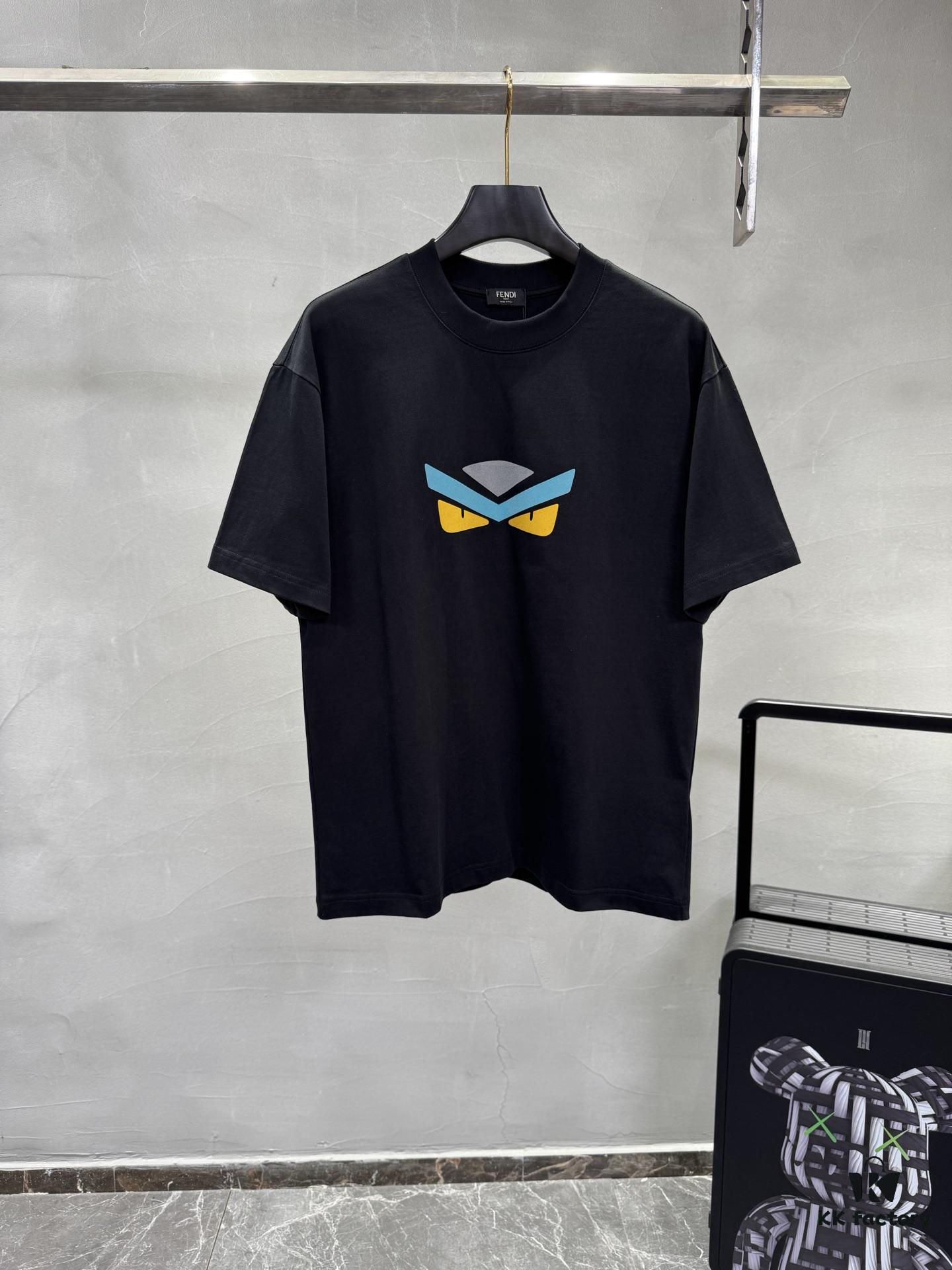6931a13accd8ab3d7af952ad FENDI 25SS New Arrival Crew Neck T-Shirt! Must-Have for Fashion Enthusiasts! Custom 3D Rubber Brand Lettering on Chest, Classic Colorways with Stylish Appeal, Youthful and Energetic Design. Crafted from 280g High-Quality Cotton for Exceptional Comfort and Soft, Premium Touch.