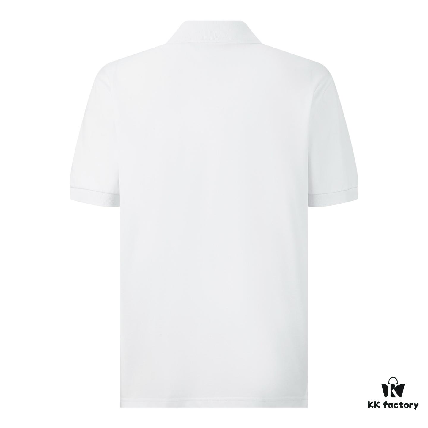 6931a13bccd8ab3d7af952b6 FENDI FF Logo Embossed Knit Polo Shirt - Original Development Top Version
