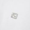 6931a13bccd8ab3d7af952b7 FENDI FF Logo Embossed Knit Polo Shirt - Original Development Top Version