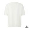 6931a13cccd8ab3d7af952c8 FENDI FF Logo Cotton-Wool Knit Short Sleeve Sweater