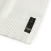 6931a13cccd8ab3d7af952ca FENDI FF Logo Cotton-Wool Knit Short Sleeve Sweater