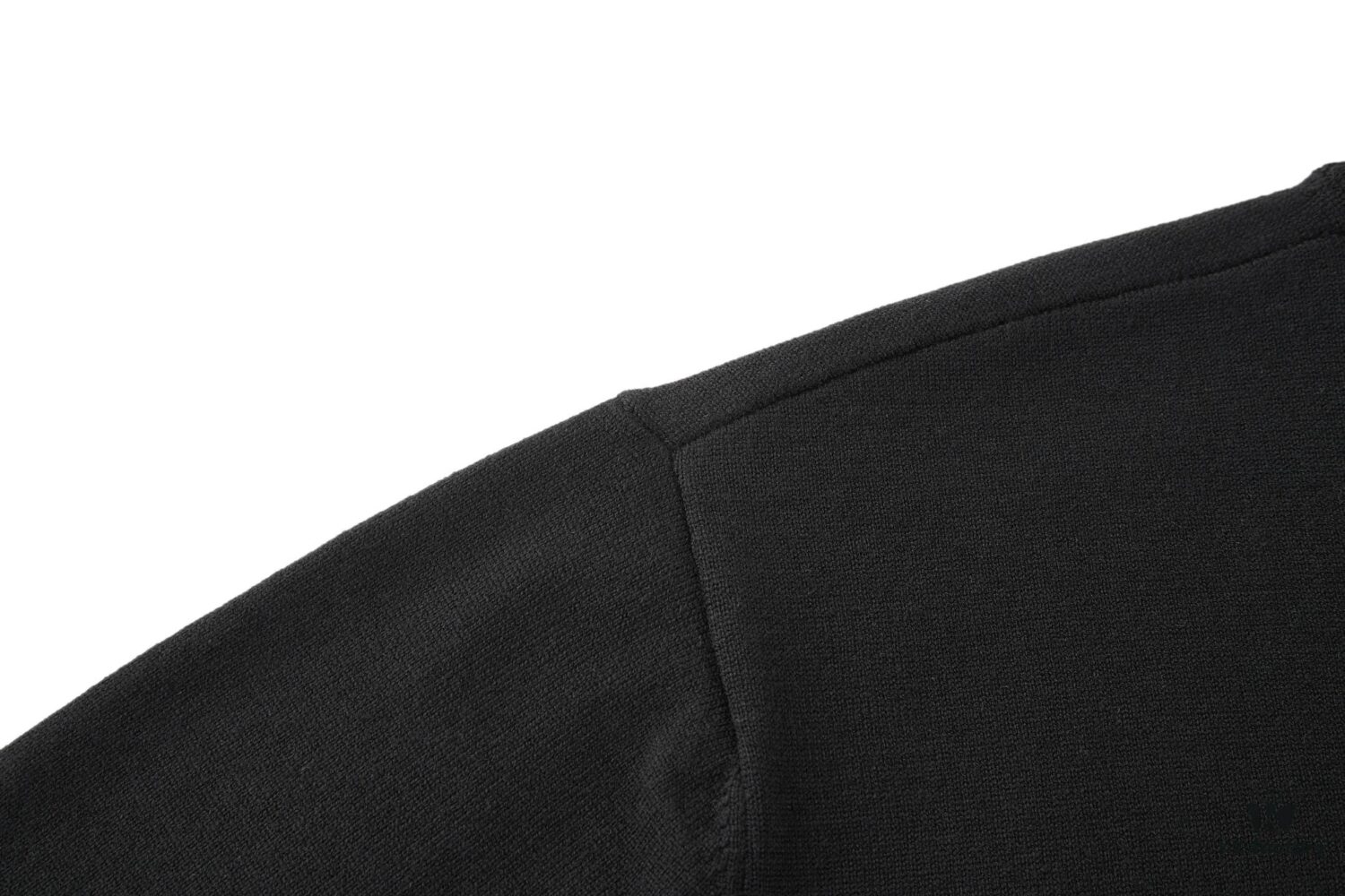 6931a13cccd8ab3d7af952d4 FENDI FF Logo Cotton-Wool Knit Short Sleeve Sweater
